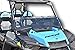 Polaris 2019-2020 RZR XP1000 / Turbo / Turbo S UTVGiant Tinted Half Windshield- 1/4
