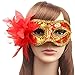IETANG 10pcs Set Half Venetian Masquerade Ball Masks Costume Party Accessory