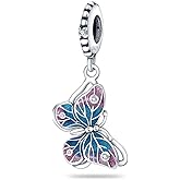 KUNSIR 925 Sterling Silver Charms fits Pandora Charm bracelets for Woman,Dangle Pendant Charm Bead, Jewelry Beads DIY Gifts