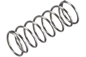 uxcell Compression Spring,10mm OD, 0.8mm Wire Size, 15mm Compressed Length, 30mm Free Length,30N Load Capacity,Gray,10pcs
