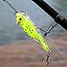 Burning Shark Frog Lure Topwater Fishing Lures with Plastic Tackle Box for Bass Trout Walleye Redfish Freshwater and Saltwater Fishing Baits,Pack of 5