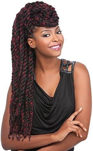 New Amour Hair Collection Malibu Kinky Afro Braid 4 Pcs 60 Inch SUPER SIZE! #118 Just like-Cuban Twist Braid-Double Strand Style Hair