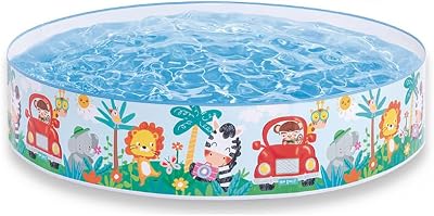 Intex Duckling Snapset Pool 122 x 25 cm Kids Paddling Pool with Duck Design