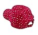 Glitzy Game Sequin Trim Baseball Cap for Ladies, Fuchsia
