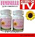 2 BOTTLES Feminelle 30 Capsules 10O% ORIGINAL 100% NATURAL