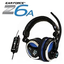 Turtle Beach TBS-2214 Ear Force Z6A Gaming Headset with Multi Speaker 5.1 Surround Sound