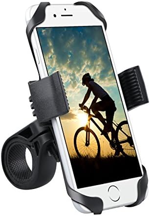Bike Mount,iForaa Universal Cell Phone Bicycle Handlebar &amp; Motorcycle Holder Cradle for iPhone 6 6(+) 6S Plus 5S 5C 4S SE, Samsung Galaxy S7 S6 S5 S4 S3 Note 2,3,4,Nexus,HTC,LG,BlackBerry,GPS Device