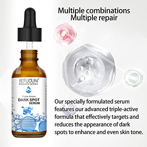 Dark Spot Corrector Serum for Face Melasma Treatment Fade Serum with 4