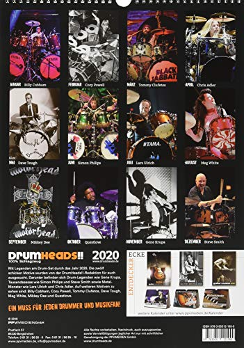 DrumHeads!! Kalender 2020