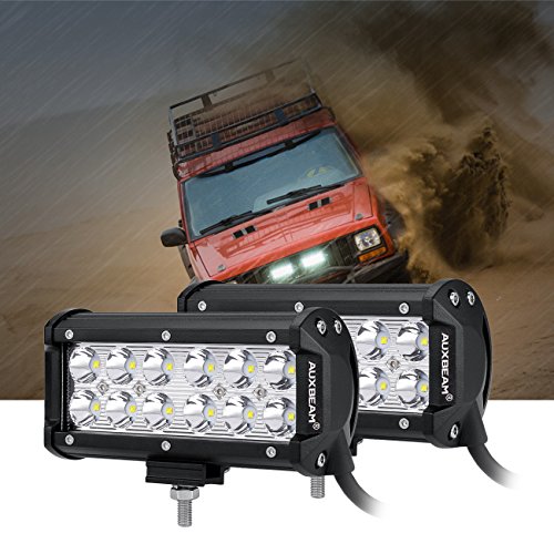Auxbeam 7” LED Light Bar 36W Spot Off Road Driving Lights Waterproof