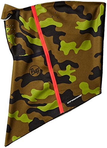 BUFF Windproof Bandana, Green Hunt Military, Large/X-Large