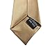 Mens Plain Color 100% Polyester Skinny Necktie Used for Business Formal Occasions Father's Day Gifts