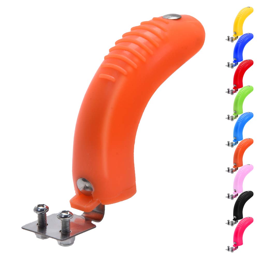 OTFAITP Rear Brake Pads of Scooter Replacement for Micro Mini/3in1 Deluxe Series 3-Wheel Scooter (Orange) — image 1