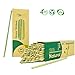 100% Organic Grass Straws Drinking - Pack of 100 Natural Eco Friendly Biodegradable Drinking Straws - Disposable, Safer, Healthier Than Reusable Bamboo Straws Reusable, Paper, Wheat, Plastic Straws