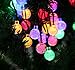 Solar String Lights,Vansky 20ft 30 LED Crystal Ball Solar Garden Lights Multi-color Christmas Light for Garden, Patio, Home,Party and Holiday Decorations