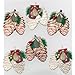 Jolee's Boutique 50-21568 Dimensional Stickers, Mini Pinecone Bunches