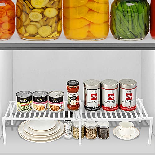 GEDLIRE Expandable Shelf Organizer Rack, Rustproof Kitchen