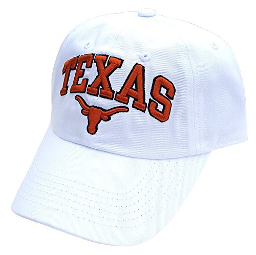 Texas Longhorns Secondary Team Relaxed-Fit White Adjustable Cap()