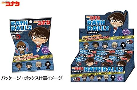 Amazon 名探偵コナン 入浴剤 マスコットが飛び出るバスボール2 Box
