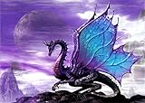 DIY 5D Diamond Painting Kits for Adults Kids Round Full Drill Crystal Rhinestone Embroidery Arts Craft for Home Wall Decor (11.8 x 15.8 in)