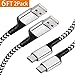 Google Pixel XL Charger Cable,[6FT 2Pack]USB Type C Cable,Extra Long Durable Braided C Cord,USB C to USB A Fast Charging Cable for LG V30/V20/G6/G5,Pixel 2,Samsung Note 8,Galaxy S9/S8,HTC U11,Nexus 6P