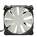 Phanteks 500-1500RPM, PWM Frame/Blades, 12025, 120mm Case Fan Retail Cooling PH-F120XP_BK Black/White