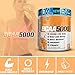 Evlution Nutrition BCAA5000 Powder 5 Grams of Branched Chain Amino Acids (BCAAs) Essential for Performance, Recovery, Endurance, Muscle Building, Keto Friendly, Zero Sugar, 30 Servings, Peach Lemonade