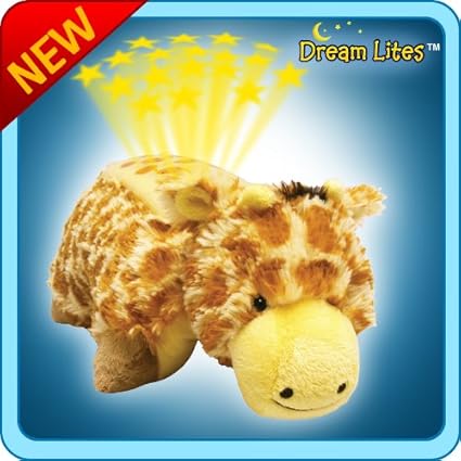 Amazon Com Pillow Pets Dream Lites Jolly Giraffe Toys Games