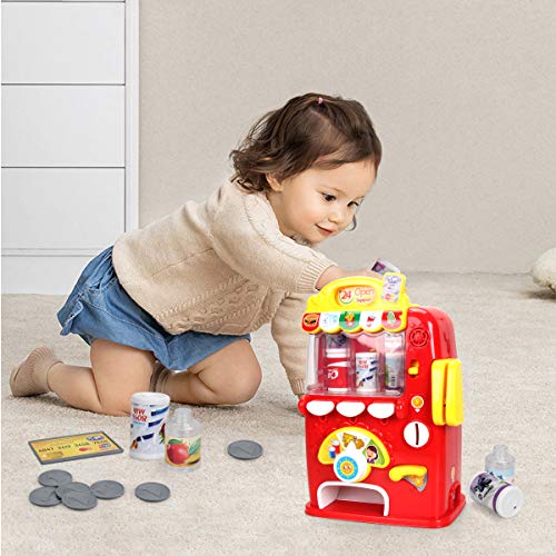 FS Interactive Vending Machine Game, Pretend Play Electronic Drink