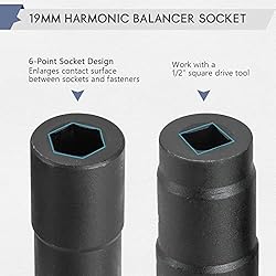 DASBET 19mm Harmonic Balancer Socket Pulley Holding