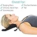 Vive Neck and Shoulder Relaxer - Chiropractic and Stretcher Support Pillow - Cervical Spine Traction Device, Neckbone Muscle Tension Reliever - Pressure Relief, Stiff Chronic Pain, Disc Alignment