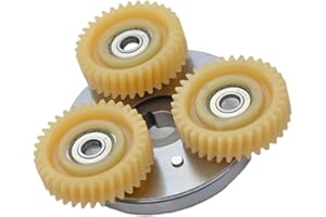Reinforced -Way Clutch with 35T Nylon Gear for 500W E-for Bike Motor, 6-Ball Alloy Assembly for Electric Scooter and Parts Up