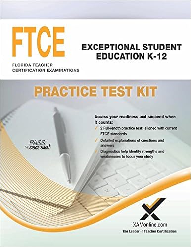 Ftce Exceptional Student Education K 12 Practice Test Kit Wynne