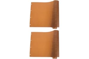 HIAKDOFT 2pcs Heat-Resistant Sliding Pizza Peel Cloth Non-Stick High-Temperature Replacement Fabric for Easy