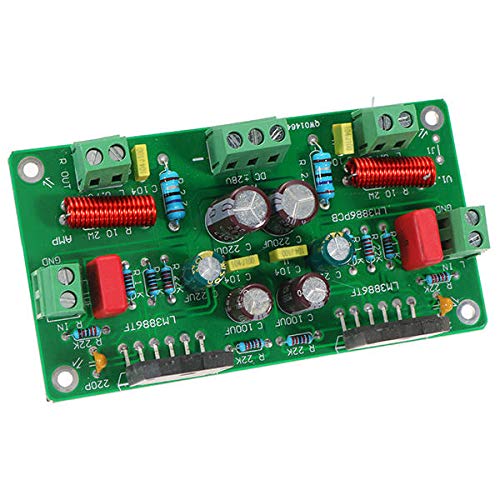 ZJYSM LM3886 HiFi TF Stereophony Amplifier Assembled AMP Board 68W+68W 4ohm 50W2 / 38W2 8ohm