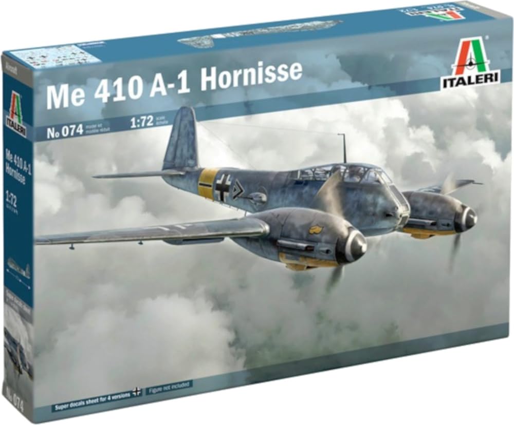 Italeri 1:72 - Me 410 Hornisse, Gray