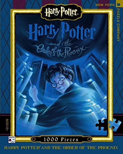 New York Puzzle Company - Harry Potter Order of the Phoenix - 1000 Piece Jigsaw Puzzle
