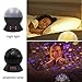 LBell Star Sky Night Light, Rotating Cosmos Star Projector Lamp with LED Timer Auto-Shut Off, Color Changing, USB Cable Plug for Baby Kids Nursery Bedroom Living Room