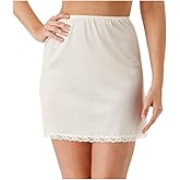 Shadowline Women's Nylon Essentials 15 Inch Half Slip 2715 Beige, Large