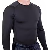 Core Tight Pro Men's Long Sleeve Compression Shirt Athletic Base Layer for Performance Workouts
