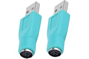 2 Pcs Usb 2.0 Female To Male Converter Adapter For Pc Keyboard Mouse Mice Computer ConnectorDurability
