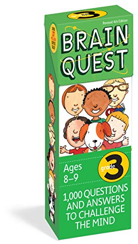 Workman Brain Quest Grade 3, Revised 4th Edition: 1,000 Questions and Answers to Challenge the Mind