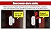 Fuers Security Window/Door Alarm Contacts,2-Pack,Battery Operated Wireless Burglar Alert Magnetic Sensor Alarm Easy Installation DIY Protection for Home, Garage,Apartment,Office,Kids Safety,Travel