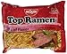 Nissin Top Ramen Beef Flavor Ramen Noodle Soup 3 Ounce (Pack of 24)