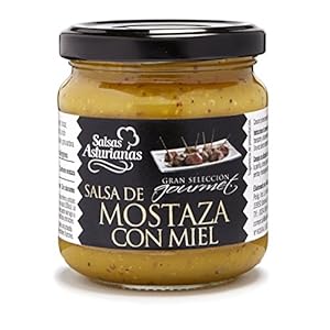 Salsas Asturianas, Salsa de Mostaza a la Miel, Mosterdsaus met honing, 210 g
