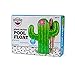BigMouth Inc Giant Cactus Pool Float, 5' Tall Funny Inflatable Vinyl Summer Pool or Beach Toy, Patch Kit Included