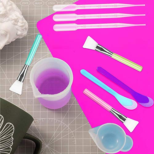 Resin Tools Supplies Kit Epoxy Resin Casting Mixing Tools Include Resin