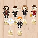 Harry Potter party Cupcake Toppers Harry Potter Birthday Party Decorations Party Supplies Birthday Party Decorations Kids