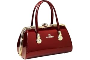 NUCUCINA Fashion Leather Women's Top Handle Satchel Crossbody Handbags Diamonds Evening Bag Purses Hard Shoulder Bags