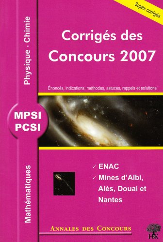 Mathématiques, physique et chimie, MPSI, PCSI